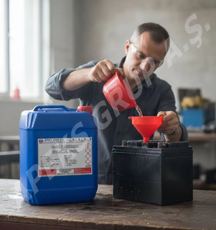 Silica Sol Depo Görseli